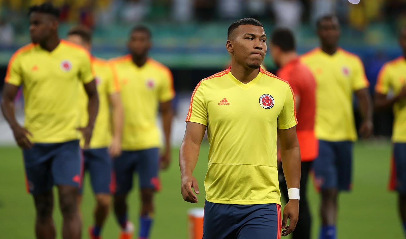 Selección Colombia entrenamiento ante Catar