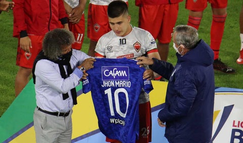 Alberto Gamero y el homenaje a Jhon Mario Ramírez