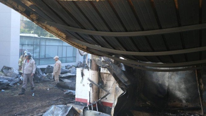 Incendio centro de entrenamiento del Flamengo