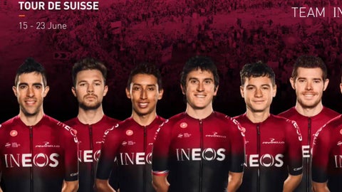 Team Ineos - vuelta a Suiza