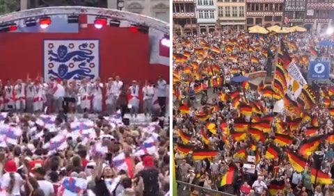 Inglaterra vs Alemania - Eurocopa Femenina