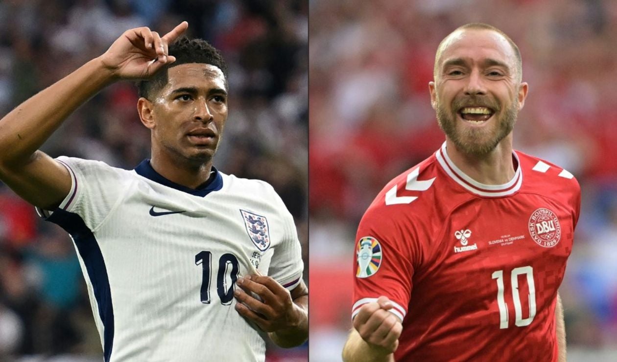 Inglaterra vs Dinamarca Eurocopa