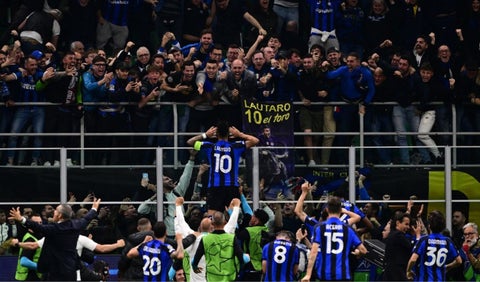 Inter finalista de Champions League
