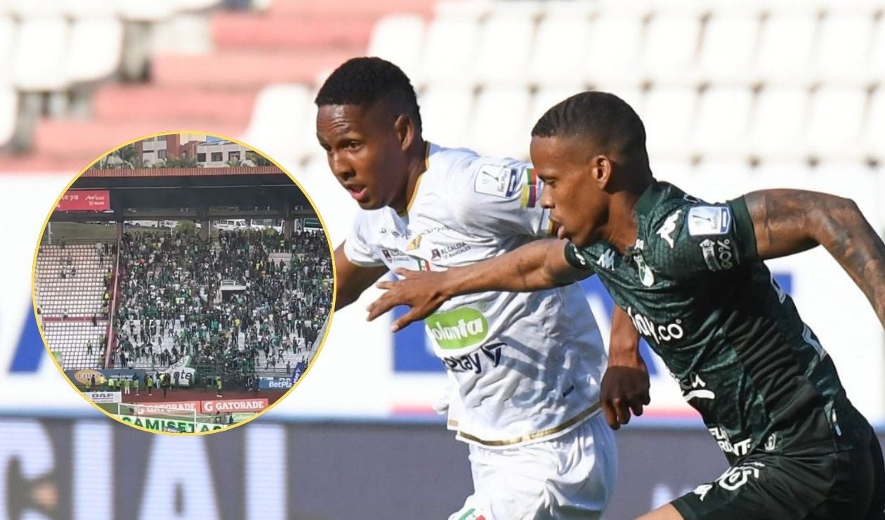 VIDEO: Hinchas intentaron invadir la cancha por derrota vs Once Caldas