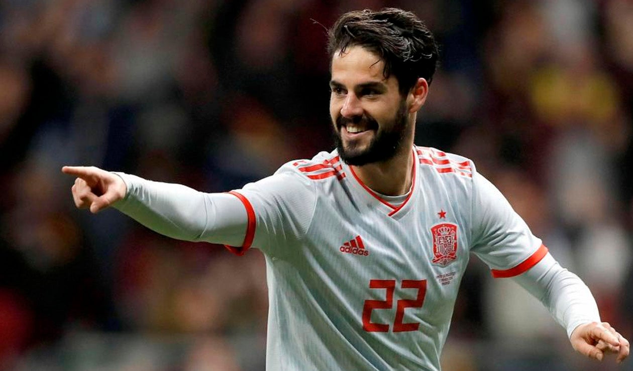Isco Alarcón, jugador de España
