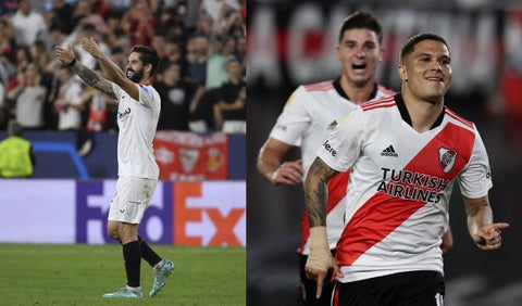 Isco y Juan Fernando Quintero