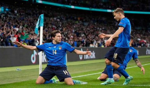 Italia, finalista de la Eurocopa