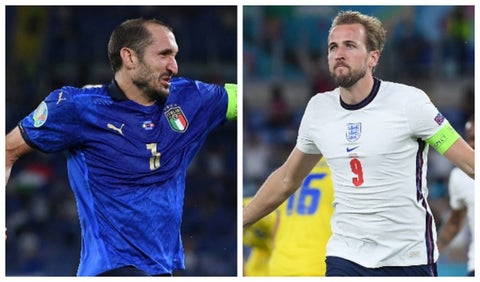 Italia e Inglaterra en la eliminatoria