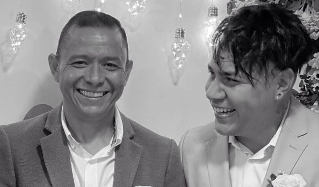 Iván René Valenciano y su hijo, Aldair Valenciano