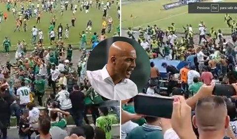 Invasión de los hinchas del Cali