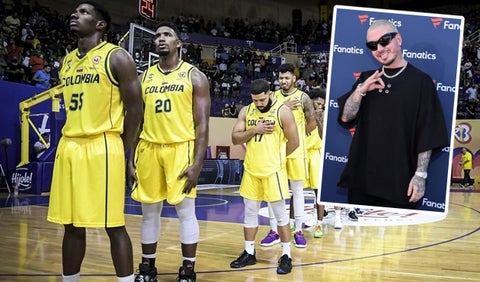 J Balvin Selección Colombia de Baloncesto