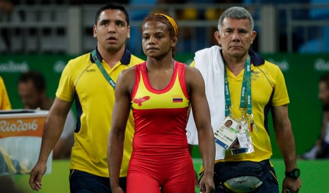 Jackeline Rentería en los Juegos Olímpicos de Rio 2016