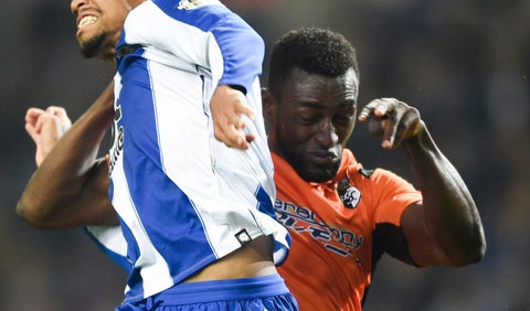 Jackson Martínez en el partido del Portimenense ante el Porto