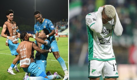 Jaguares, Deportivo Cali - tabla del descenso