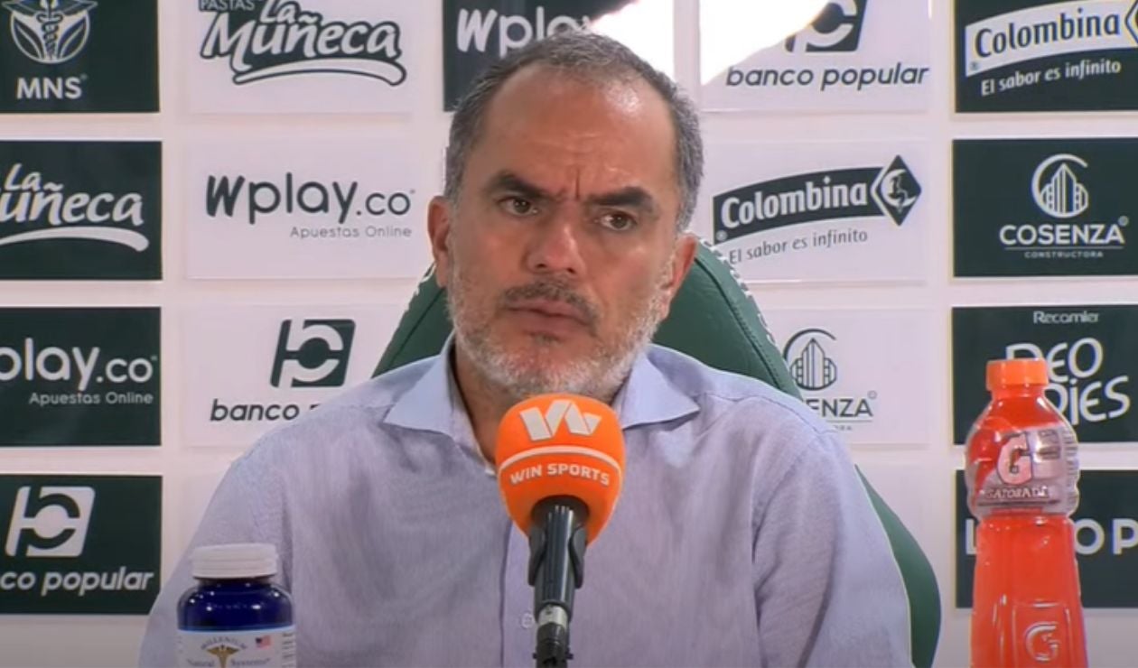 Jaime de la Pava, técnico del Cali