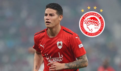 James a Olympiacos