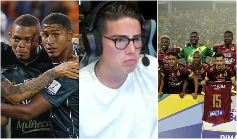 James Rodríguez, Cali y Tolima