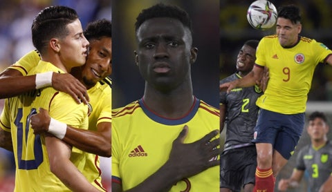 James, Davinson y Falcao volvieron a ser convocados por la Seleccion Colombia