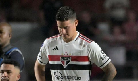 James Rodríguez en Sao Paulo