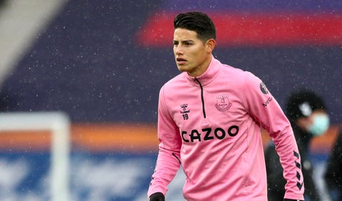 James Rodríguez, Everton