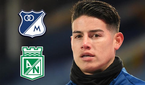 James Rodríguez, Millonarios vs Nacional