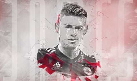 James Rodríguez, futbolista colombiano