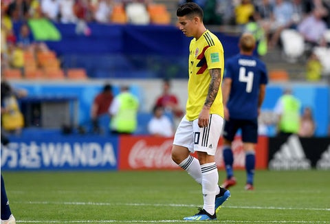 James Rodríguez, jugador de la Selección Colombia