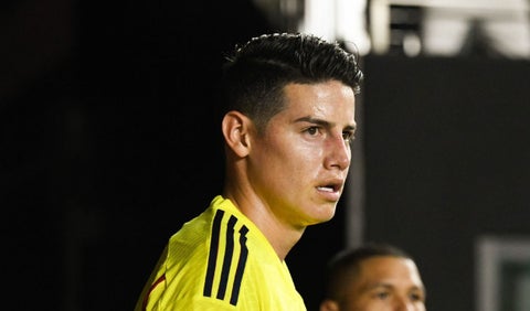 James Rodríguez con la Selección Colombia