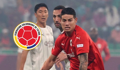 James Rodríguez en su segundo partido en Qatar