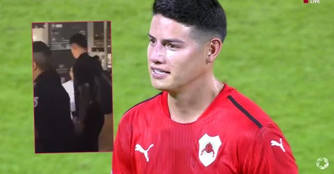 James Rodríguez fue insultado por hinchas del Al Rayyan de Qatar