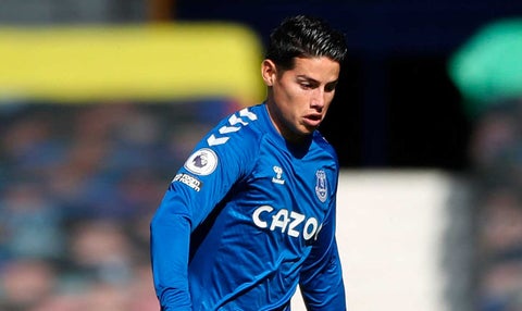 James Rodríguez hoy, Premier League noticias, Everton