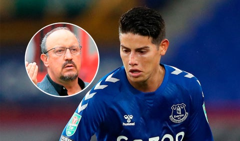 James Rodríguez hoy, Everton, Premier League noticias