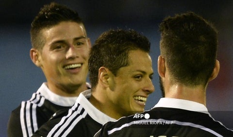 James Rodríguez, Isco Alarcón, Real Madrid