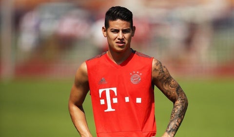 James Rodríguez, volante colombiano