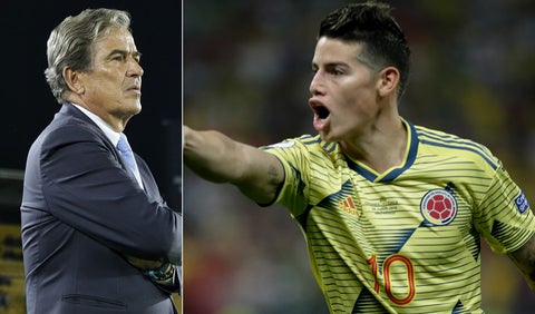 James Rodríguez, Jorge Luis Pinto, Selección Colombia