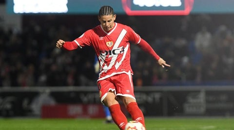 James Rodríguez - jugador del Rayo Vallecano