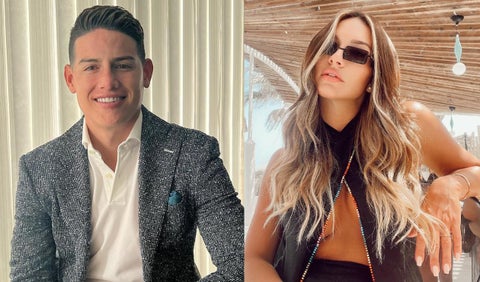James Rodríguez, Kimberly Reyes