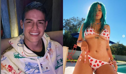 James Rodríguez le salió al paso con el tema Karol G