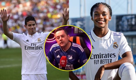 James Rodríguez - Linda Caicedo - Tomás Roncero