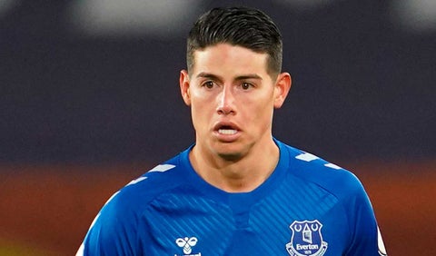 James Rodríguez noticias, Everton, Premier League
