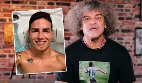 James Rodríguez, Pibe Valderrama, Selección Colombia