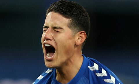 James Rodríguez podría dejar las filas del Everton