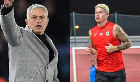 James Rodríguez se uniría a la Roma con Jorge Mendes