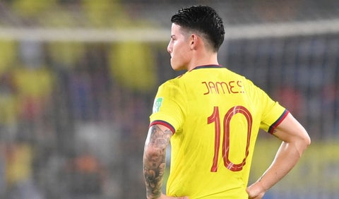 James Rodríguez en la Selección Colombia