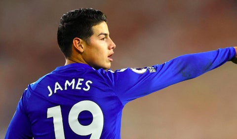 James Rodríguez, Everton