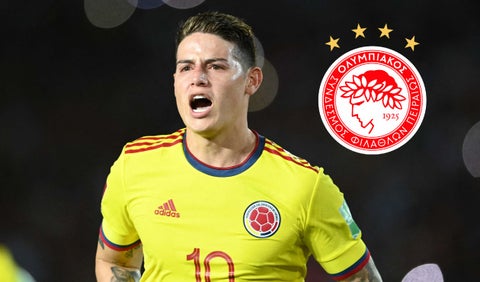 James Rodríguez será nuevo jugador de Olympiacos