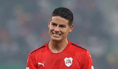 James Rodríguez, tercer partido Al Rayyan