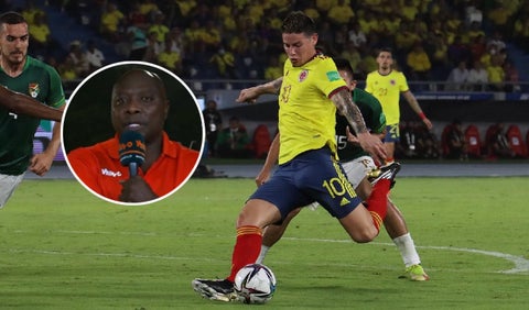 James Rodríguez y Freddy Rincón