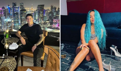 James Rodríguez y Karol G