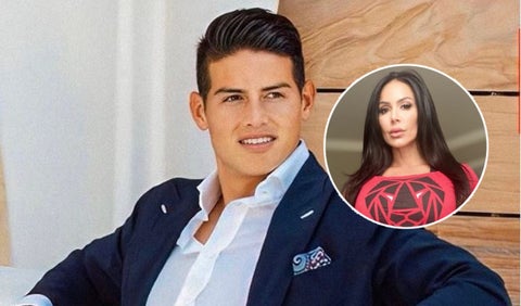 James Rodríguez y Kendra Lust